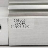 Festo Mini-Schlitten DGSL-20-20-C-PA 543908 GEB