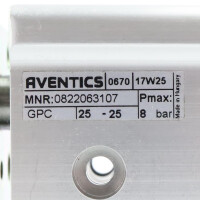 Aventics Führungszylinder 0822063107 GEB