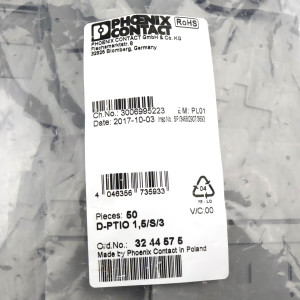 Phoenix Contact Abschlussdeckel D-PTIO 1,5/S/3 3244575 (40Stk.) OVP