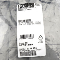 Phoenix Contact Abschlussdeckel D-PTIO 1,5/S/3 3244575 (40Stk.) OVP