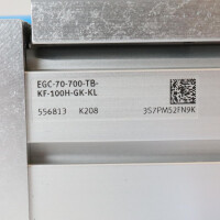 Festo Zahnriemenachse EGC-70-700-TB-KF-100H-GK-KL 556813 NOV