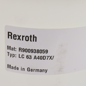 Rexroth Logik-Einbauventil R900938059 LC 63 A40D7X OVP