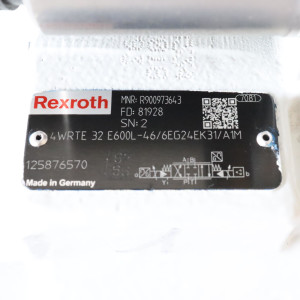 Rexroth Regel-Wegeventile 4WRTE32E600L-4X/6EG24EK31/A1M R900973643 NOV