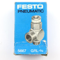 Festo Drossel-Rückschlagventil GRL-3/8 5667 OVP