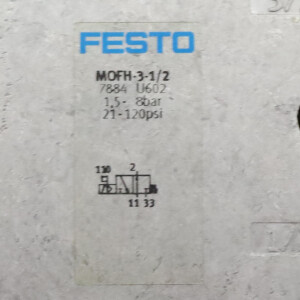 Festo Magnetventil MOFH-3-1/2 7884 NOV