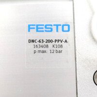 Festo Normzylinder DNC-63-200-PPV-A 163408 GEB