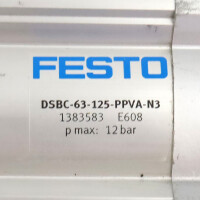 Festo Normzylinder DSBC-63-125-PPVA-N3 1383583 GEB