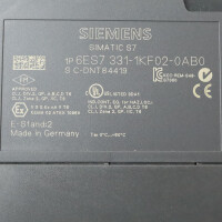 Simatic S7-300 SM331 6ES7 331-1KF02-0AB0 E-Stand:02 GEB