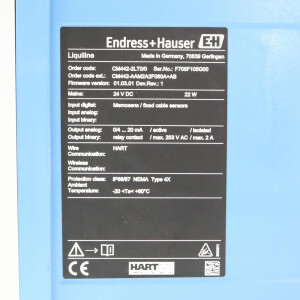 Endress+Hauser 1-/2-Kanal-Messumformer CM442-2LT0/0 GEB