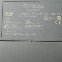Simatic S7-300 SM332 6ES7 332-5HD01-0AB0 E-Stand:10 GEB