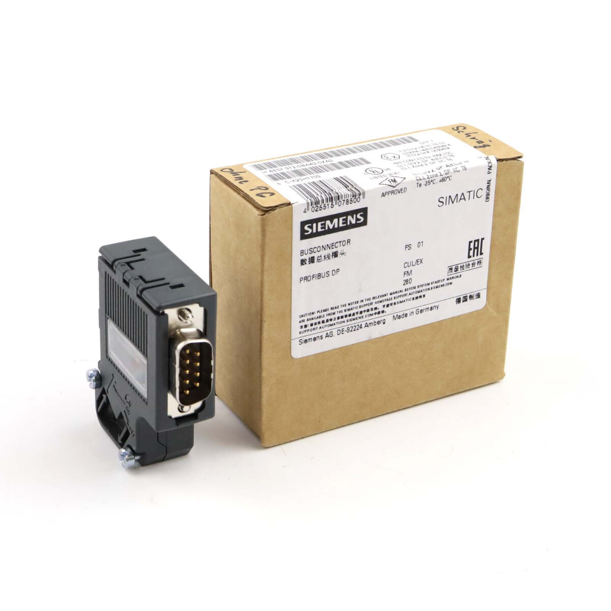 Siemens DP Anschlusstecker 6ES7 972-0BA42-0XA0 OVP