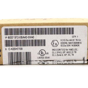 Siemens DP Anschlusstecker 6ES7 972-0BA42-0XA0 OVP