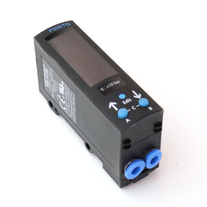 Festo Drucksensor SDE3-D10D-B-HQ4-2P-M8 540209 GEB