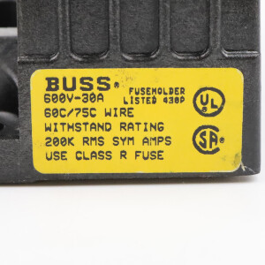 COOPER BUSSMANN Sicherungshalter R60030-3SR GEB