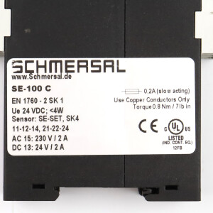 Schmersal Auswertegerät SE-100C 101153919 GEB