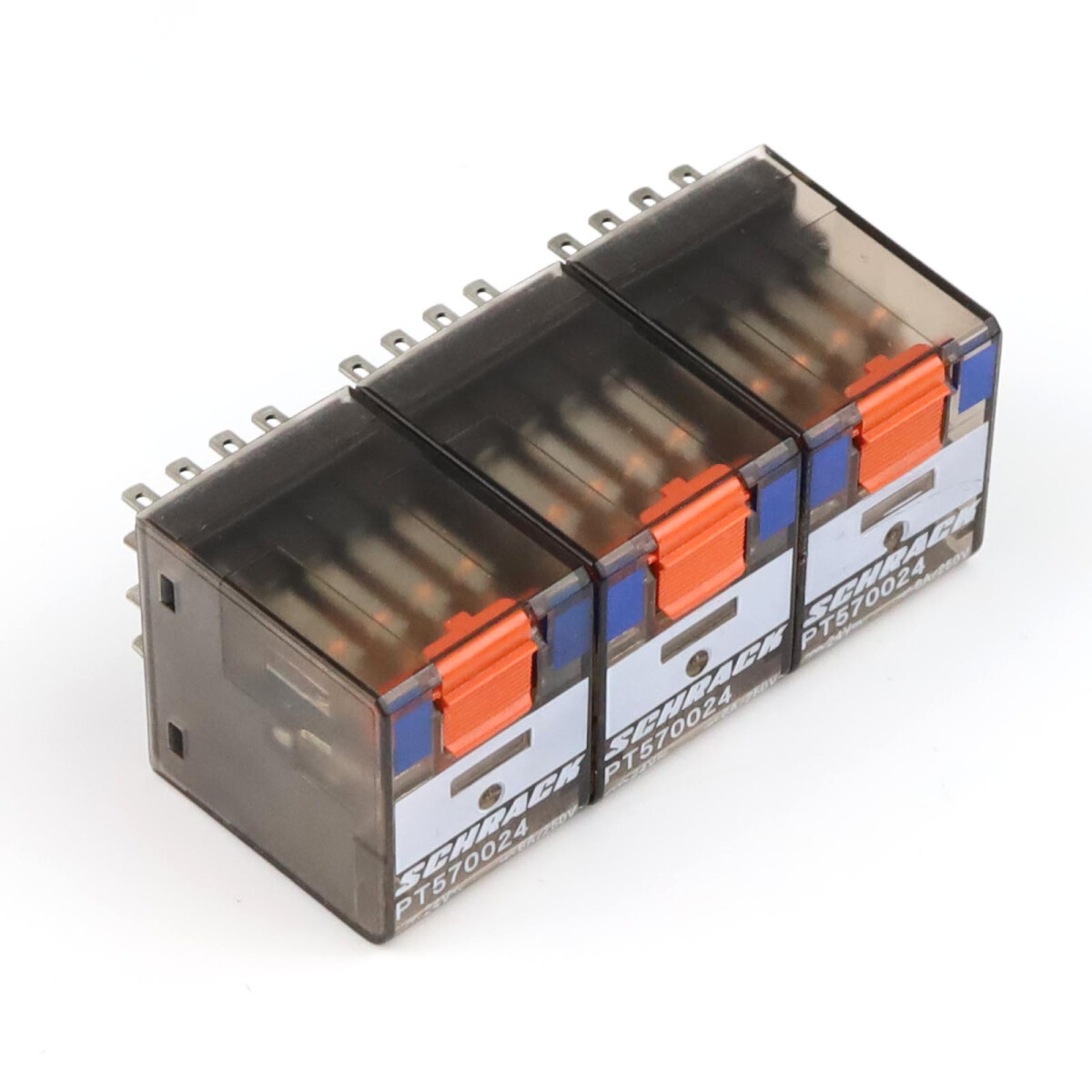 Schrack Relais PT570024 24VDC 6A/250VAC (3Stk.) GEB