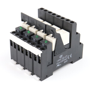 Hongfa Relaisbaustein 14FF-2Z-C3 + HF115F-A + HFFQ(G) (4Stk) GEB