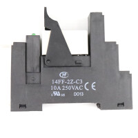Hongfa Relaisbaustein 14FF-2Z-C3 + HF115F-A + HFFQ(G) (4Stk) GEB