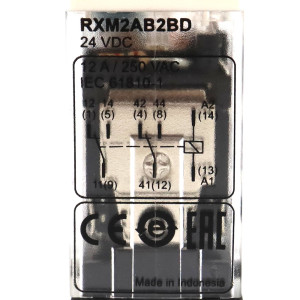 Schneider Electric Miniaturrelais RXM2AB2BD 24VDC (2Stk.) GEB