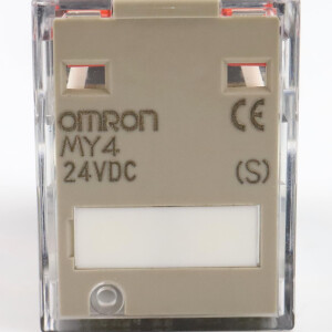 Omron Relaissockel PYF-14-PU + Relais MY4 24VDC GEB