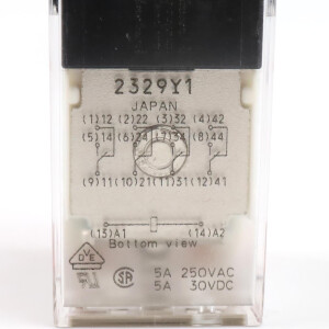 Omron Relaissockel PYF-14-PU + Relais MY4 24VDC GEB