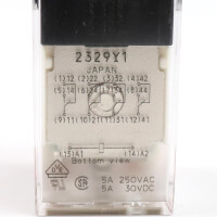 Omron Relaissockel PYF-14-PU + Relais MY4 24VDC GEB
