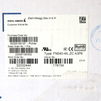 ZIEHL-ABEGG Axialventilator FN040-4IL.ZC.A3P6 178154 100-130V 50/60Hz OVP