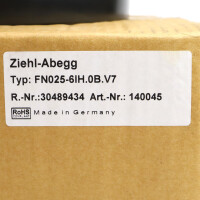 ZIEHL-ABEGG Axialventilator FN025-6IH.0B.V7 140045 200-277V 50/60Hz OVP
