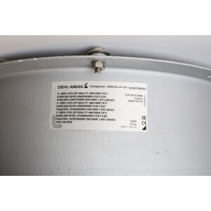 ZIEHL-ABEGG Axialventilator FN050-SDL.4F.A7P1 174744/21K3 400V/460V NOV