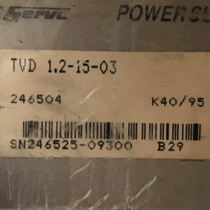 INDRAMAT AC Servo Power Supply TVD 1.2-15-03 GEB