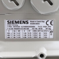 Siemens Niederspannungsmotor 1LE1002-0CA22-2AB4 NOV