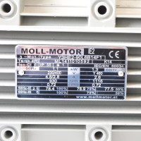MOLL-MOTOR Drehstrommotor Y3HE2-90L6B14F1 GEB