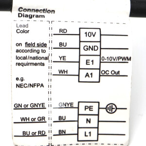 ZIEHL-ABEGG Radialventilator GR19V-4IP.Z8.AR 178087 200-240V 50/60Hz NOV