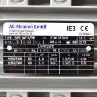 AC-Motoren GmbH Drehstrom-Asynchronmotor FCPA 90S-2/PHE NOV