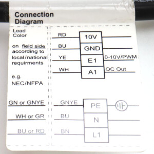 ZIEHL-ABEGG Axialventilator FN035-4IH.ZC.V5P5 174682 200-240V 50/60Hz GEB