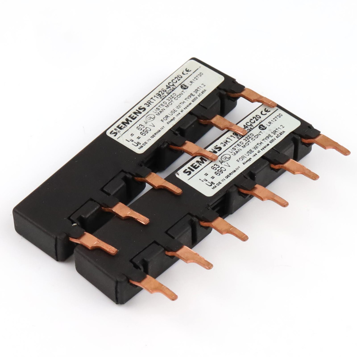 Siemens 3-Phasen-Sammelschiene 3RT1926-4CC20 (2Stk.) GEB
