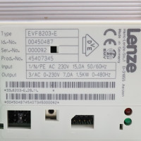 Lenze Frequenzumrichter EVF8203-E ID 00450487 1,5kW GEB
