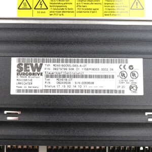 SEW Frequenzumrichter Movidrive MDX61B0055-5A3-4-0T 08279799 GEB