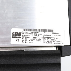 SEW Frequenzumrichter Movidrive MDX61B0055-5A3-4-0T 08279799 GEB