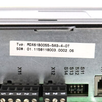 SEW Frequenzumrichter Movidrive MDX61B0055-5A3-4-0T 08279799 GEB
