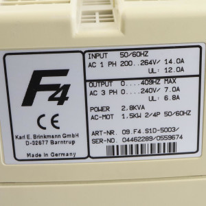 KEB Frequenzumrichter Combivert 09.F4.S1D-5003 GEB