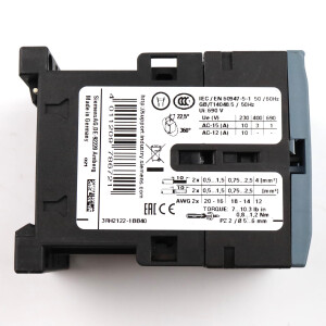 Siemens Hilfsschütz 3RH2122-1BB40 GEB