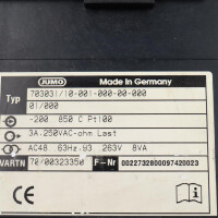 JUMO dTRON 08.1 Mikroprozessregler 703031/10-001-000-00-000-01/000 GEB