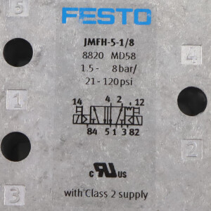 Festo Magnetventil JMFH-5-1/8 8820 OVP