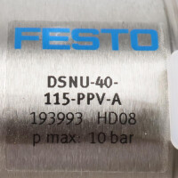Festo Rundzylinder DSNU-40-115-PPV-A 193993 NOV