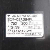 Yaskawa Servomotor SGM-08A3B4PL GEB