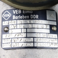 VEM/VEB Drehstrommotor 1160.1 220/380V 90W GEB
