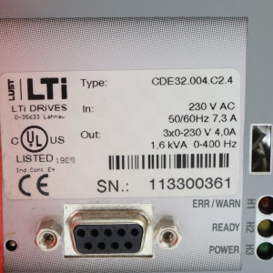 LUST LTI Positionierregler CDE32.004,C2.4 GEB