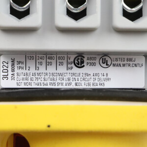 Siemens Not-Aus-Schalter 3LD2203-1TL53 GEB