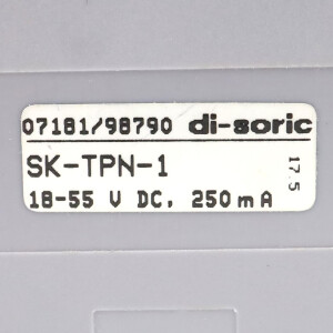 di-soric Signalaufbereitung SK-TPN-1 18-55VDC (7Stk.) GEB